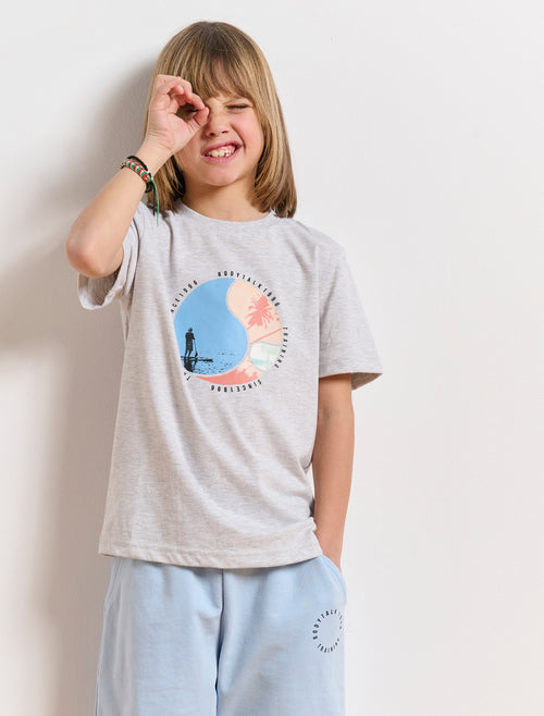 Kids t-shirt and bermuda shorts set for boys