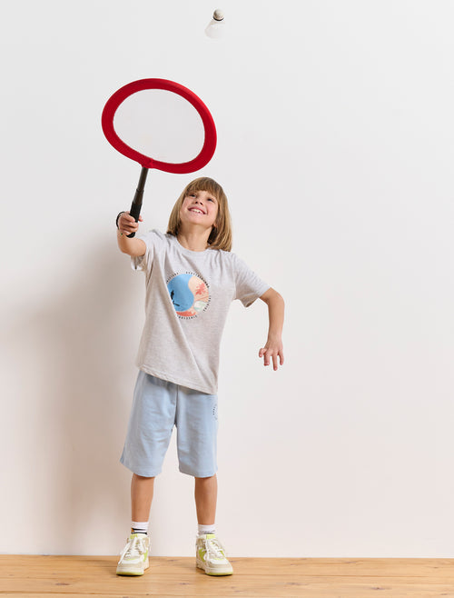 Kids t-shirt and bermuda shorts set for boys